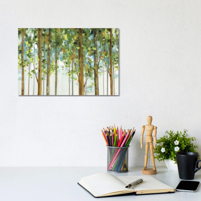Forest Study I Crop by Lisa Audit - Painting on Canvas