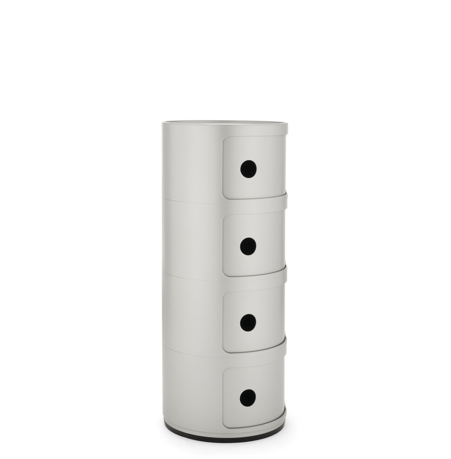 Componibili Modular Stacking Unit, Silver, 4