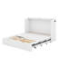 Lit escamotable double avec tiroir et port USB-121087745