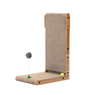 Cat Scratching Board - Corrugated, Lightweight And Convenient Corrugated Pad Enhances Pet's Indoor Activity