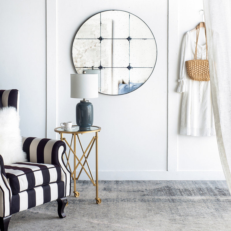 Jonno Round Wall Mirror