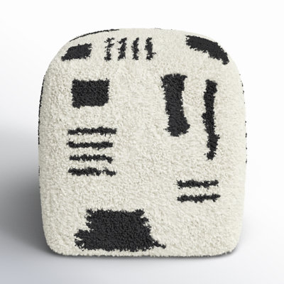 Tuaca 18" Wide Square Pouf Ottoman by AllModern