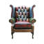 88Cm Wide Tufted Wingback Chair-75262728