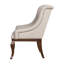 Chaise avec accoudoirs en tissu capitonné Narcie-2083889424