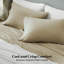 Ensemble de 2 taies d'oreiller en percale 100% coton Chloe-116331573-132908288