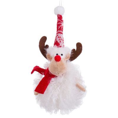 17cm Polyester Animals Hanging Figurine Ornament