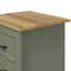 Limestone Manufactured Wood Bedside Table-663120962