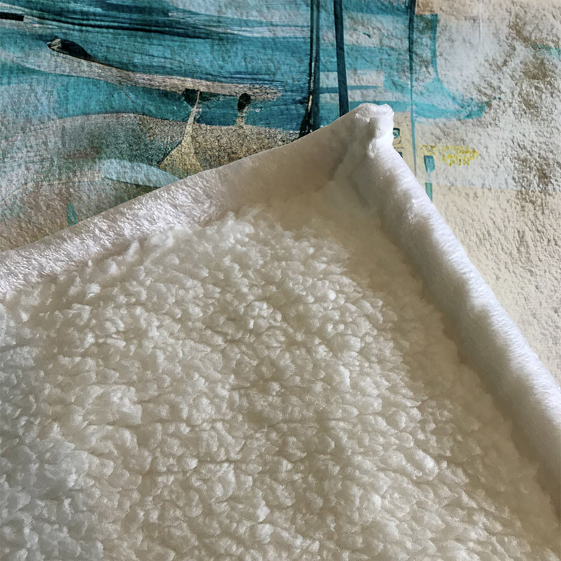 Throw Blanket, 51" W x 60" L