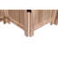 Cloison 6 pièces en bois massif naturel, l 82,8 po x H 65 po, écran d'accueil, H pour espace intérieur