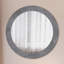 Huldar Glass Flat Wall Mirror