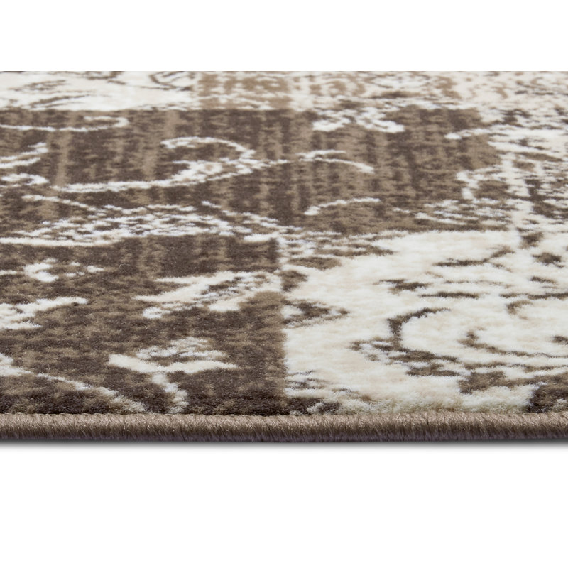 Flatweave Taupe Rug, Runner 80 x 250cm