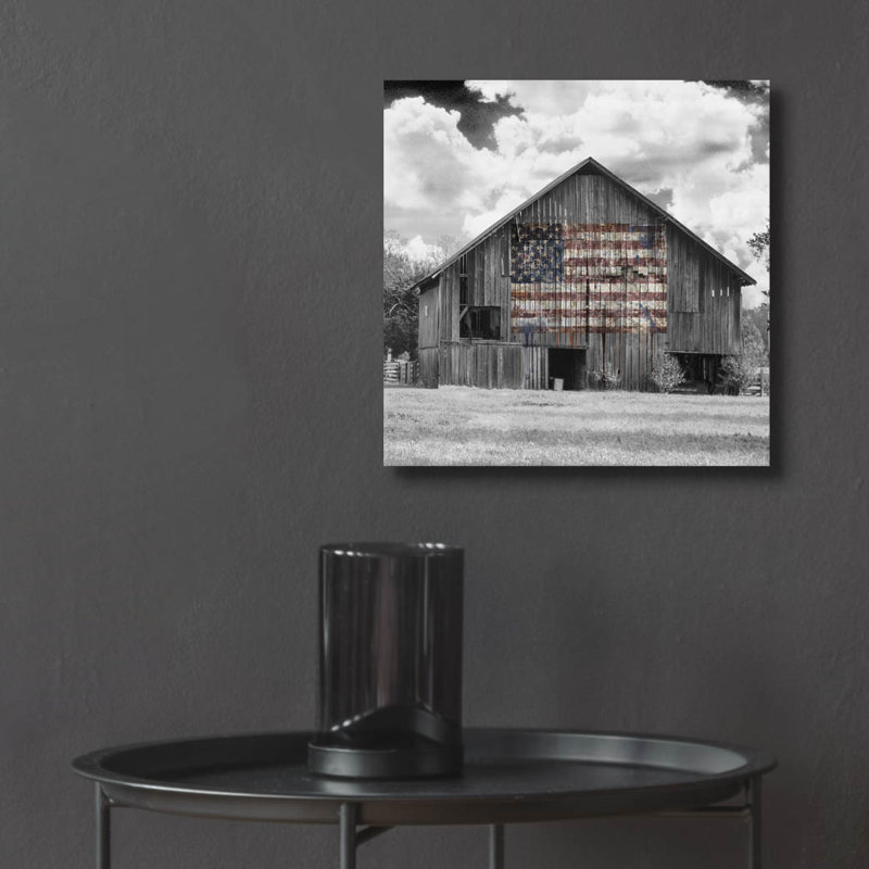  «Usa» par Decent Exposures, art mural en verre acrylique, 12 po x 12 po