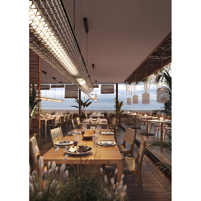 Nans Balis 1 - Light LED Pendant,  Brown