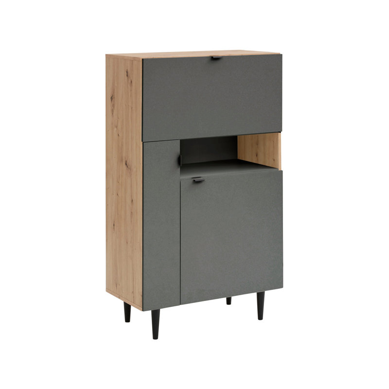 Eric-James 80cm Sideboard, Oak/Antracite