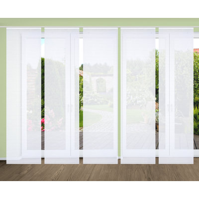 Semi Sheer Sliding Panel