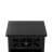 Aleksandria One Drawer Rustic Farmhouse Nightstand with Open Shelf-391106897