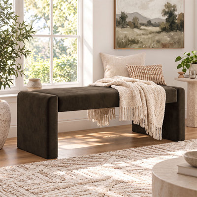 Clarice 47" Upholstered Bench