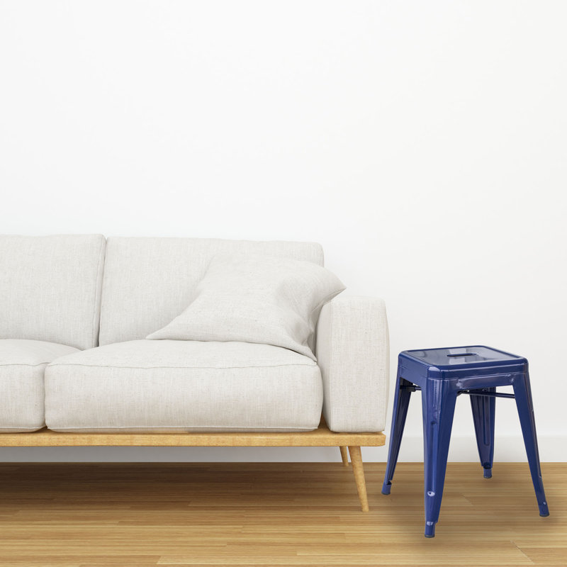Tabouret Shelli, Bleu