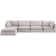 Tupman 5 - Piece Upholstered Sectional