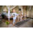 Geometric Synthetic Water Resistant Non-Skid Kitchen Mat