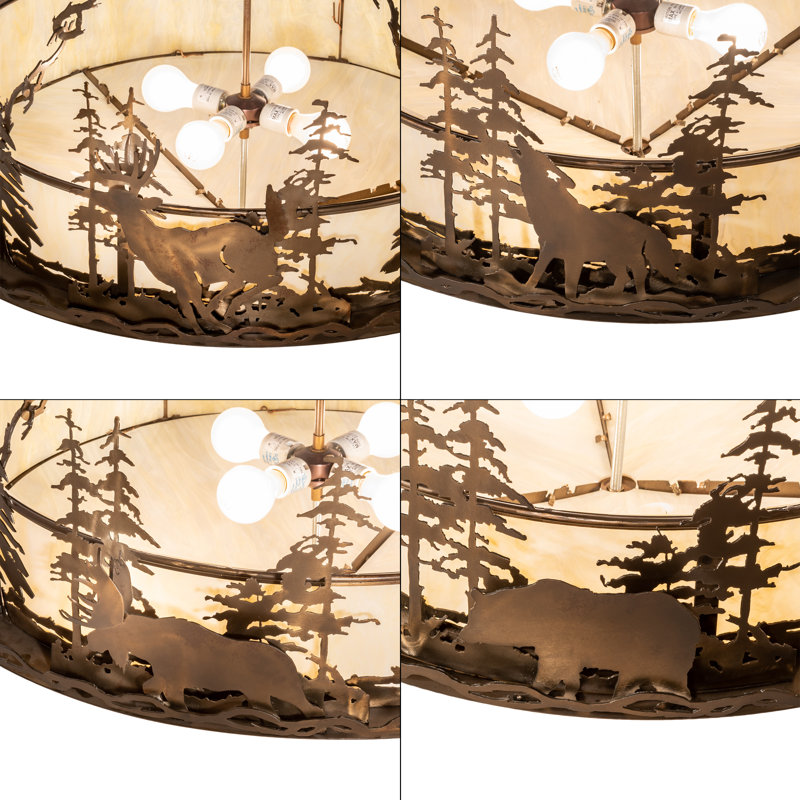Rustic Lodge 4 - Light Pendant