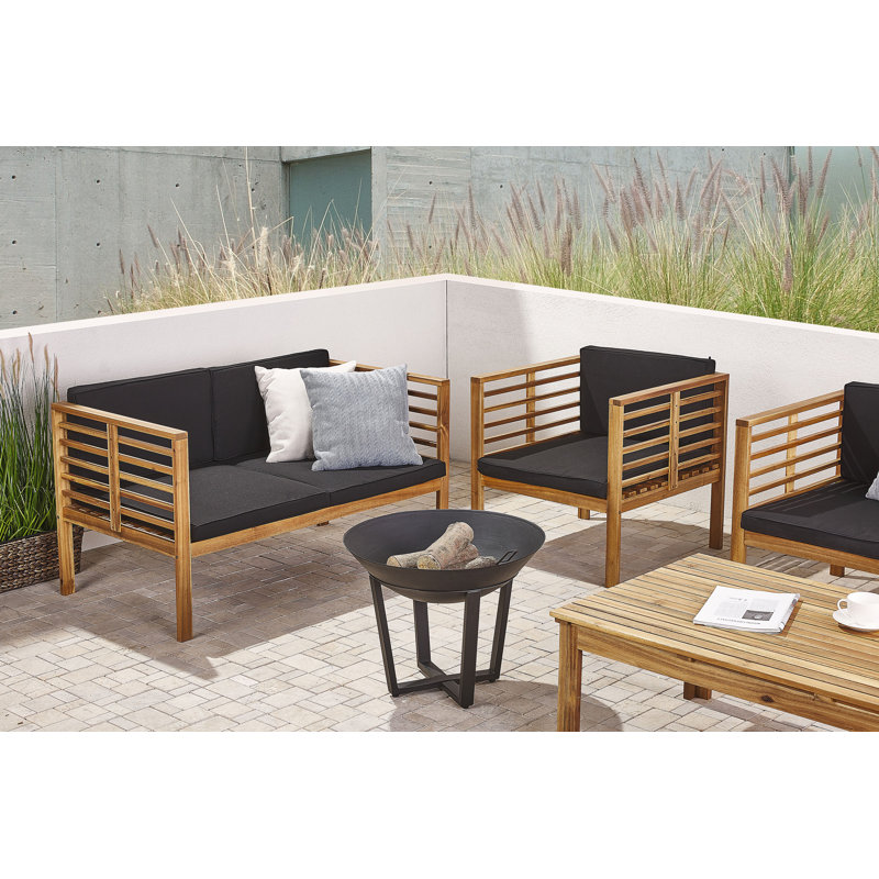 Uchis Round Steel Smokeless Fire Pit