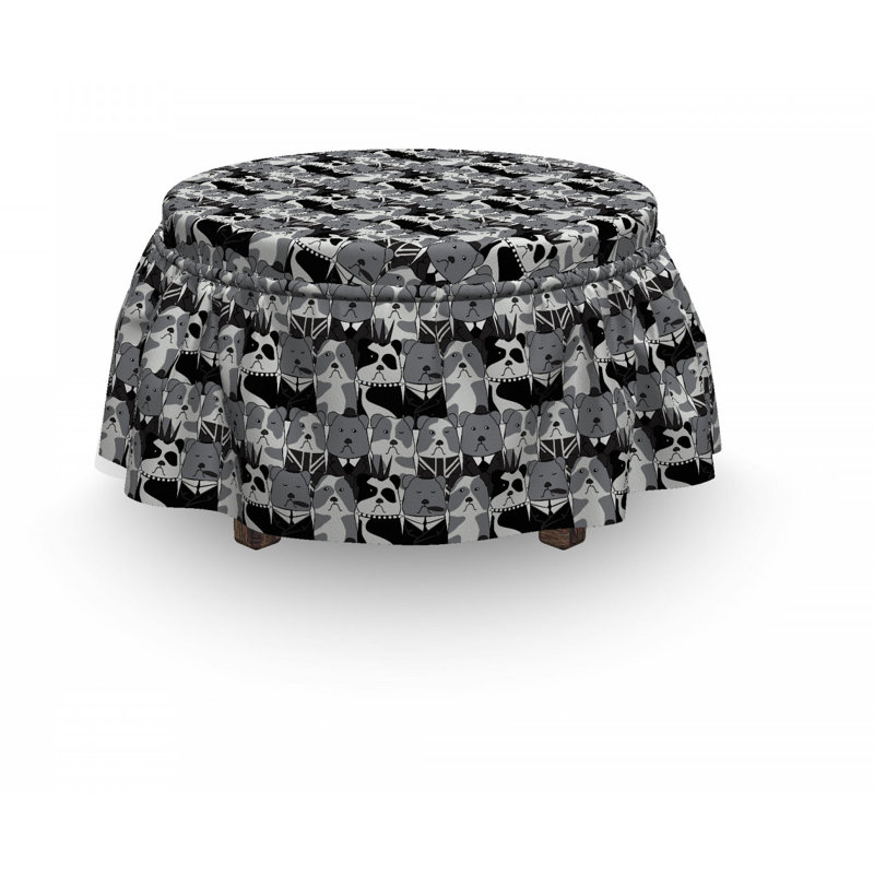 Housse pour repose-pieds gentlemen’s punk animaux