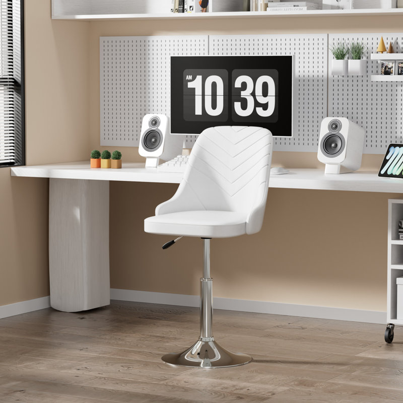  Fauteuil de coiffeuse Akron, Blanc