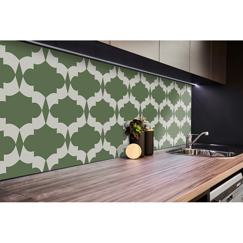 Self Adhesive Vinyl Splashback Sticker Wall Tiles Wall Stickers 39,37x19,68 Inch Tile Peel and Stick