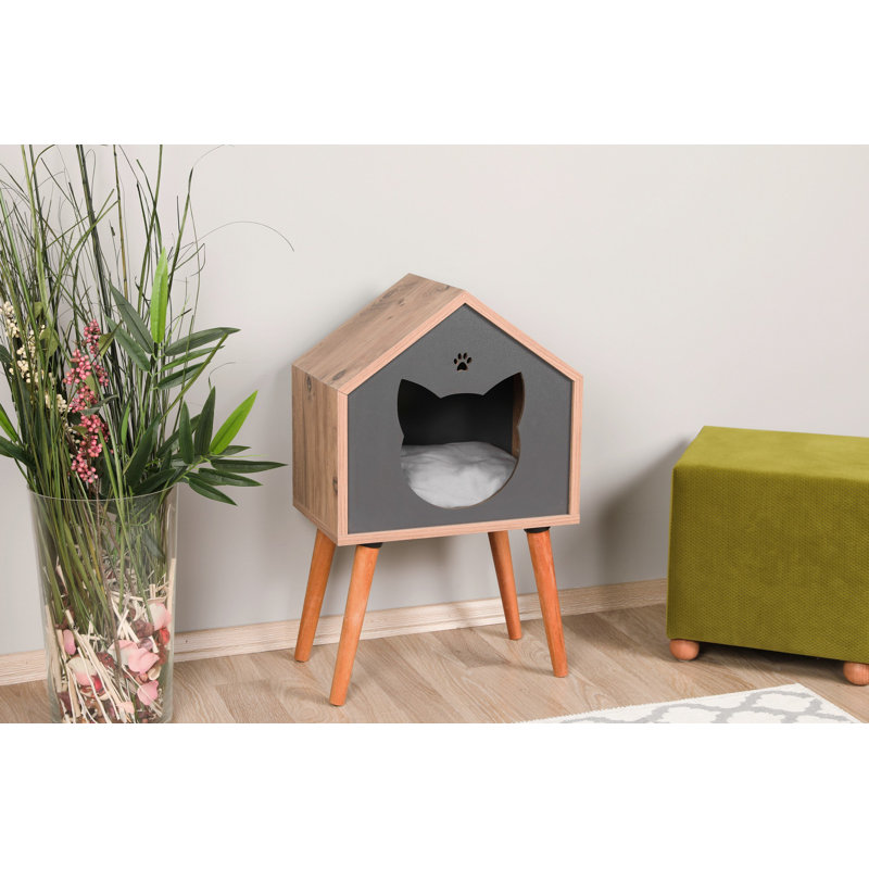 Fonction de mobilier spécialisé Steve, Brun clair / anthracite