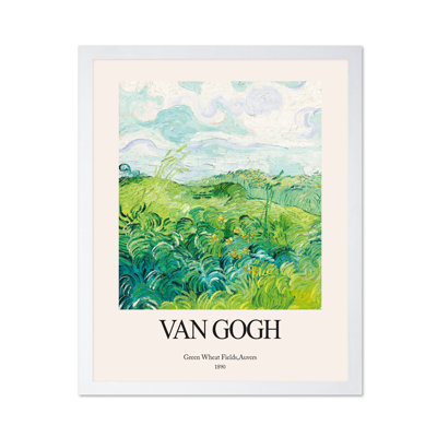 Van Gogh - Champs de blé vert