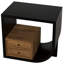 Table de bout avec rangement burton