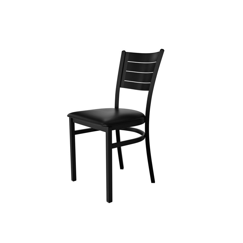 Aria 18'' H Upholstered Metal Side Chair