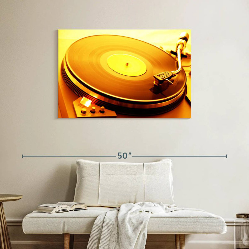 Lecteur de disque vinyle Abarca, H 26 po x l 39 po
