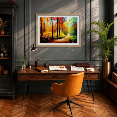 Magical Forest Vol.1 Abstract - Single Picture Frame Painting