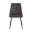 50cm H Nordic Velvet Dining Chair, Quilted Upholstered Side Chair with Metal Legs for Dining Room Kitchen-1957084804