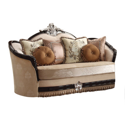 Sterrett Fabric 41'' Reception Loveseat