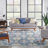 Ankara Global Bordered Navy Multicolor Area Rug-137521280