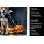 Basenji Puppy Halloween Kitchen Towel-888558632