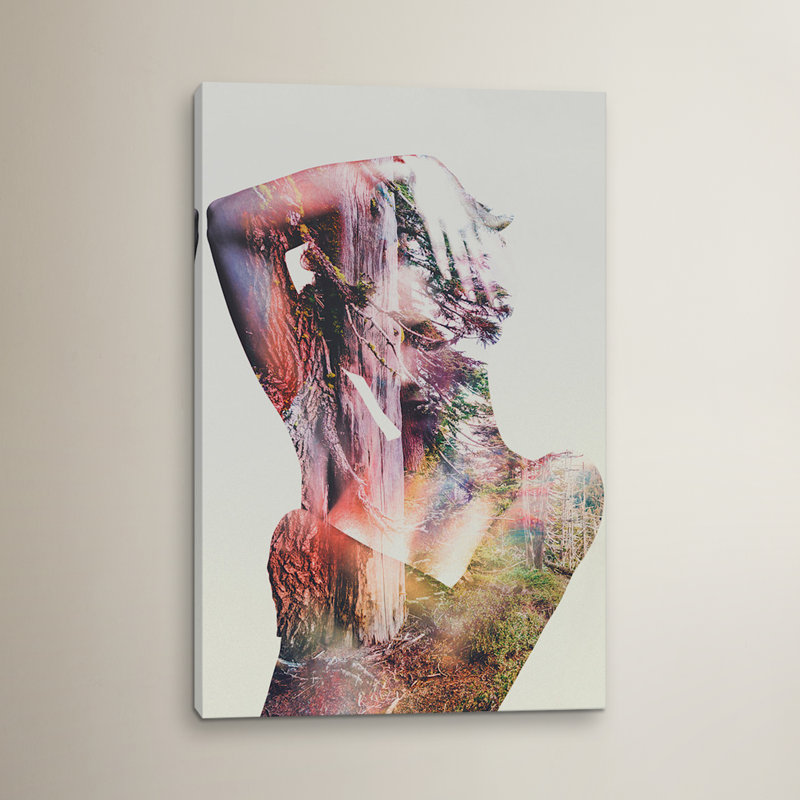 Wilderness Heart I par Andreas Lie - reproduction photographique sur toile tendue, H 18 po x l 12 po x P 1,5 po