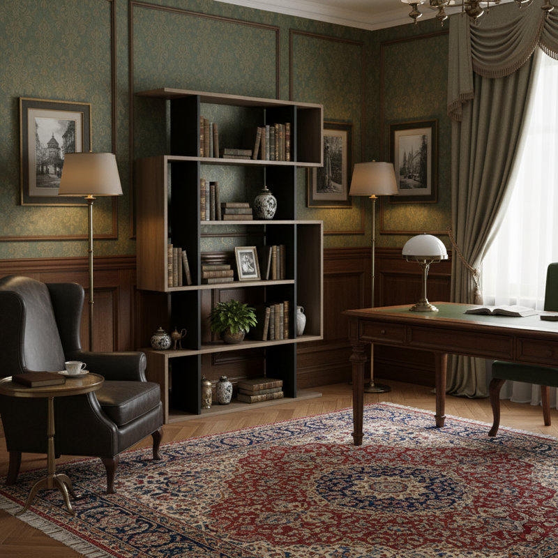 Gitzel Geometric Bookcase