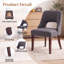 Chaise de salle à manger rembourrée Arlene-129872507