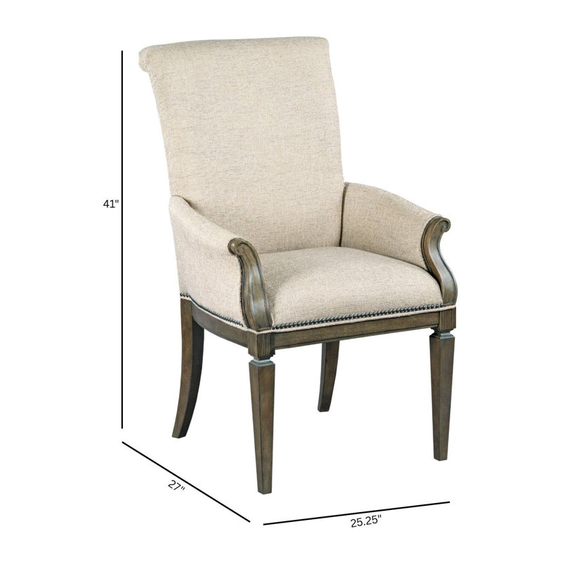 Ensemble de deux fauteuils rembourrés Camille