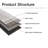 7.17 In. X 48 In. 22Mil 6Mm Waterproof SPC Rigid Core Luxury Vinyl Plank Flooring-122560340