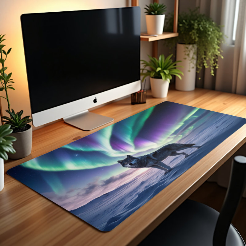 Polyester Desk Pad, 31.5x15.5