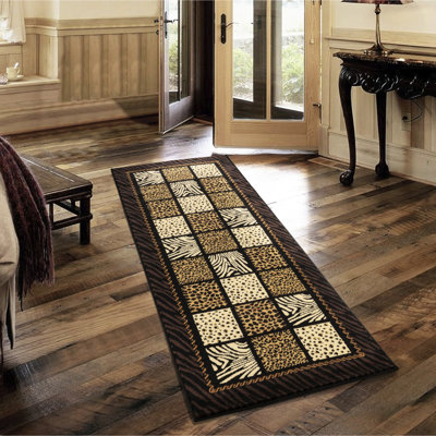2 pi 7 po Tapis de couloir multicolore By 3 par Express