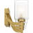 Roseville 4-Light Brushed Gold Bath Light