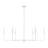 Alysa 6 - Light Candle Style Classic Chandelier in Bisque White-1718858273