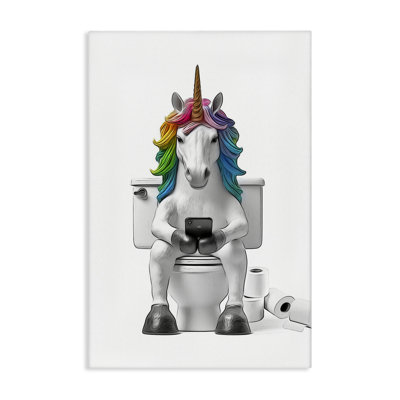"Unicorn", art mural sur toile par Annalisa Latella