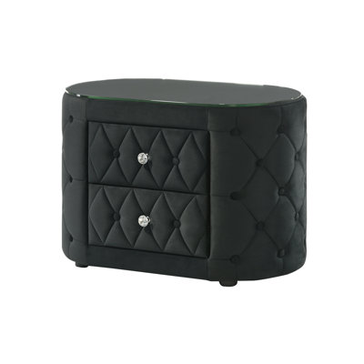 Table de chevet Voltare - noir